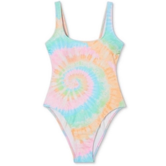 💖STONEY CLOVER lane x Target tye dye swim suit one piece large - Picture 2 of 6
